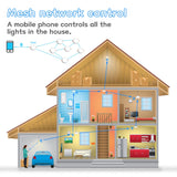 LED Downlights Bluetooth Ceiling Lamp 7W LED Spot Light AC90V-240V Recessed Round RGB Light Timed Dimmable bathroom bedroom