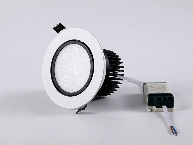 LED downlight LED super bright dimmable embedded Lez light COB 3W 5W 7W 12W 15W 20W led spotlight decoration LED ceiling light AC