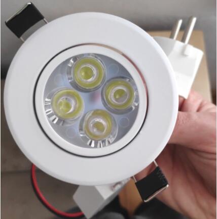 9W 12W LED Downlight Dimmable Warm White Nature White Pure White Recessed LED Lamp Spot Light AC85-265V