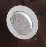 9W 12W LED Downlight Dimmable Warm White Nature White Pure White Recessed LED Lamp Spot Light AC85-265V
