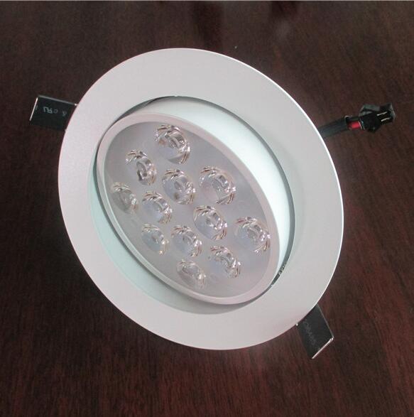 Hot Sale 9W 12W LED Downlight Dimmable Warm White Nature White Pure White Recessed LED Lamp Spot Light AC85-265V