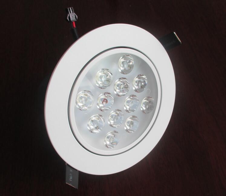 Hot Sale 9W 12W LED Downlight Dimmable Warm White Nature White Pure White Recessed LED Lamp Spot Light AC85-265V
