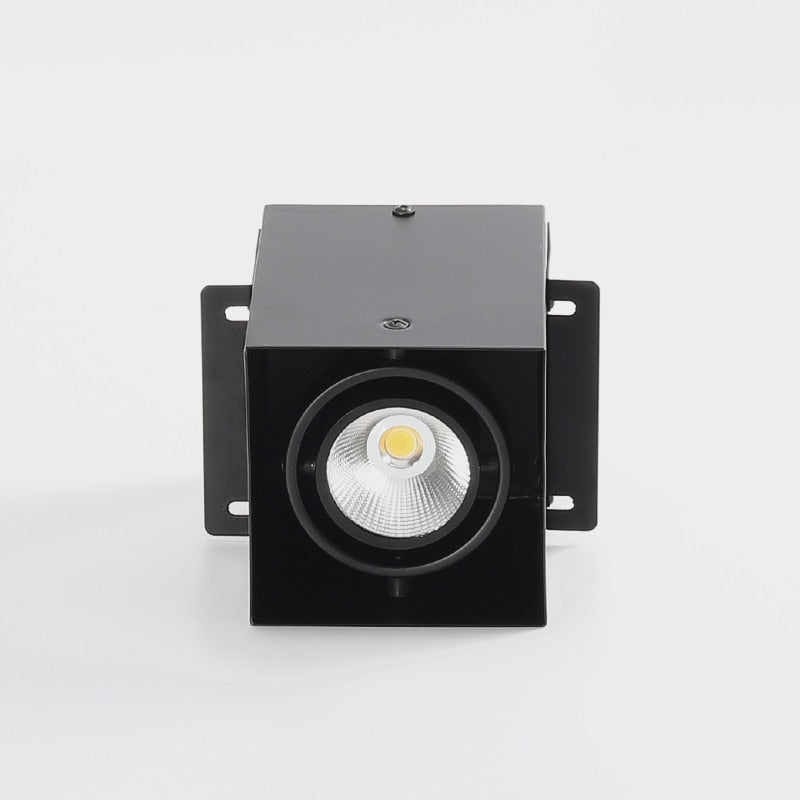 Square Surface Mounted Dimmable COB LED Downlights 10W 20W LED Ceiling Spot Lights AC85~265V LED Ceiling Lamps Indoor Lighting