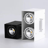 Square Surface Mounted Dimmable COB LED Downlights 10W 20W LED Ceiling Spot Lights AC85~265V LED Ceiling Lamps Indoor Lighting