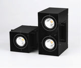 Square Surface Mounted Dimmable COB LED Downlights 10W 20W LED Ceiling Spot Lights AC85~265V LED Ceiling Lamps Indoor Lighting