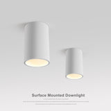 DBF Round Black/White Housing LED COB Surface Mounted Downlight 15W 20W High Reflection 3000K/4000K/6000K Ceiling Spot Lights