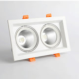 LED Downlights 10w 20w Surface Mounted dimmable LED Ceiling Lamps Spot Light square Rotation LED Downlights