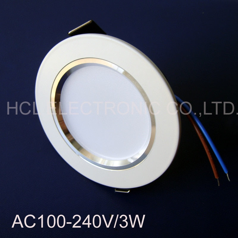 High quality LED 3w ceiling lamp 3w led Downlight, high power 3w led ceiling light 6pcs/lot LED Spotlight