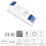 LED Downlight + Tuya Bulb Lighting Lamp Mini 1W 2W 3W 4W COB DC 150mA 200mA 250mA 300mA AC 110V 120V 230V 240V Spot Light