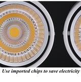 Dimmable Square Recessed Cob Led Downlights 15w 30W 45W Ceiling Lamps AC220V 90-260V Ceiling Square Light For Bedroom Hotel Room