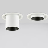 Dimming embedded folding LED downlight 10W 15W 20W LED spotlight living room TV background wall aisle ceiling COB downlight