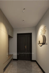 Dimming embedded folding LED downlight 10W 15W 20W LED spotlight living room TV background wall aisle ceiling COB downlight