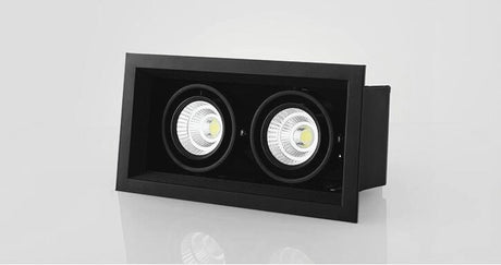 Dimmable Square Recessed COB LED Downlights 10W 20W 30W LED Ceiling Spot Lights AC85-265V LED Ceiling Lamps Indoor Lighting