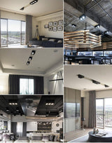 Dimmable Surface Mounted Aluminum LED Downlights 10W 20W Epistar Chip COB Ceiling Spot Lights AC85~265V Background Lamps