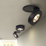 Slim Foldable LED Embedded LED Downlight 360 Degree Rotatable LED Ceiling Spotlight Recessed Downlight For Store Bedroom Decor