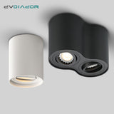 GU10 Led Downlight Round Surface Mounted Led Ceiling Light gu10 bulb Replaceable Ceiling Spot Lamp For Living Room Bedroom Store