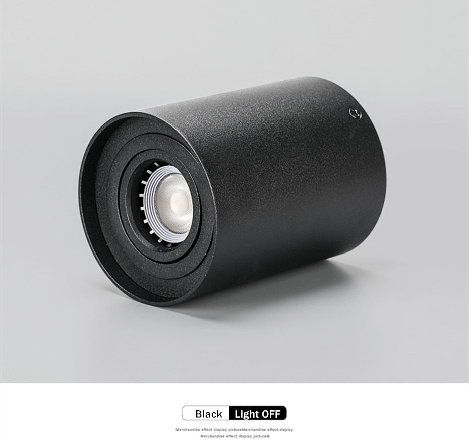 GU10 Led Downlight Round Surface Mounted Led Ceiling Light gu10 bulb Replaceable Ceiling Spot Lamp For Living Room Bedroom Store