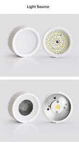 Bulb Replaceable Surface Mounted Led Downlight Ceiling Led Light Angle Adjustable Lighting 7W AC110V 220V For Living Room Foyer