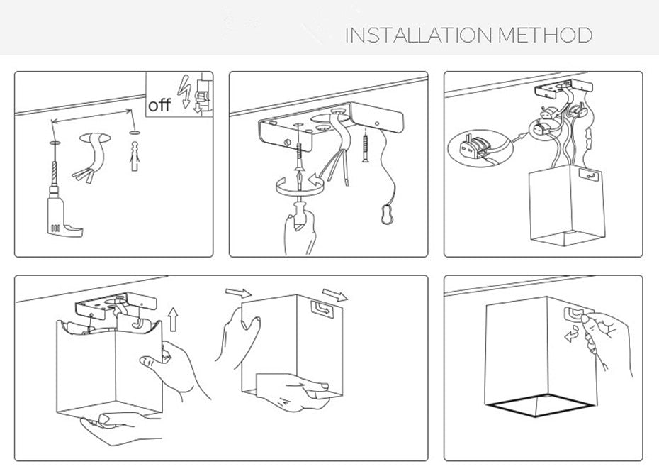 Bulb Replaceable Surface Mounted Led Downlight Ceiling Led Light Angle Adjustable Lighting 7W AC110V 220V For Living Room Foyer