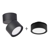 Bulb Replaceable Surface Mounted Led Downlight Ceiling Led Light Angle Adjustable Lighting 7W AC110V 220V For Living Room Foyer