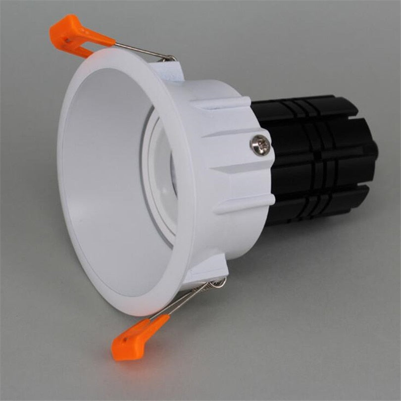 ONDENN 360 Degree Rotatable 12W 15W COB LED Downlights Dimmable LED Down Light Adjustable led light for Cloth Shoes Shop Stores