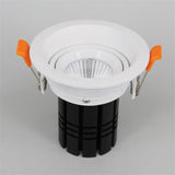 ONDENN 360 Degree Rotatable 12W 15W COB LED Downlights Dimmable LED Down Light Adjustable led light for Cloth Shoes Shop Stores