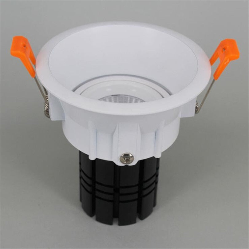 ONDENN 360 Degree Rotatable 12W 15W COB LED Downlights Dimmable LED Down Light Adjustable led light for Cloth Shoes Shop Stores