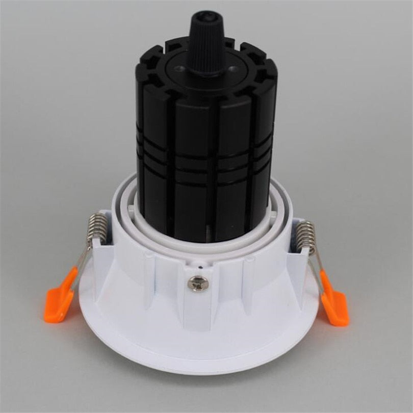 ONDENN 360 Degree Rotatable 12W 15W COB LED Downlights Dimmable LED Down Light Adjustable led light for Cloth Shoes Shop Stores