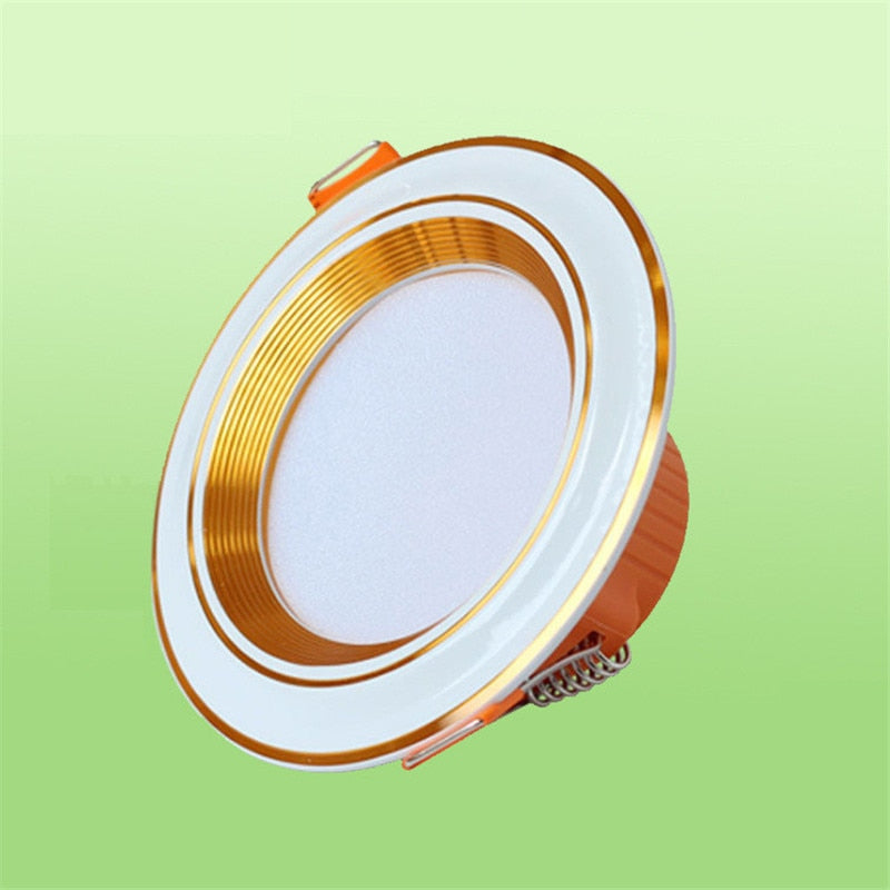 Led downlight LED ceiling embedded 3w ultra-thin 2.5-inch downlight 8cm hole  embedded ceiling round led panel light