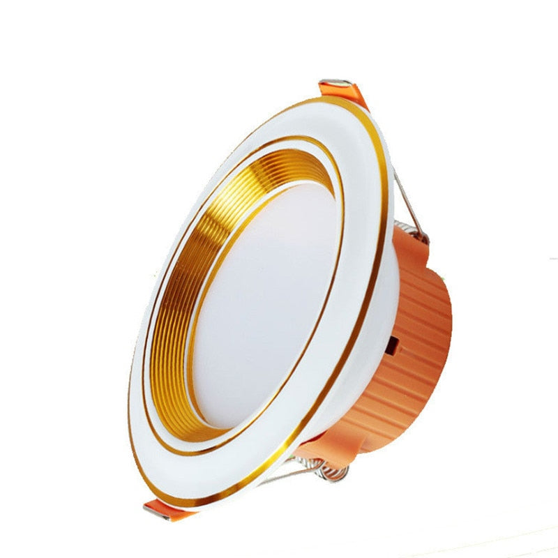 Led downlight LED ceiling embedded 3w ultra-thin 2.5-inch downlight 8cm hole  embedded ceiling round led panel light