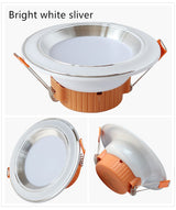 Led downlight LED ceiling embedded 3w ultra-thin 2.5-inch downlight 8cm hole  embedded ceiling round led panel light