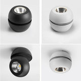 Adjustable Surface Mounted 360 Degree Folding LED Downlight 10W 15W 20W 30W 40W COB LED Down Light Ceiling Lamp Indoor Lighting