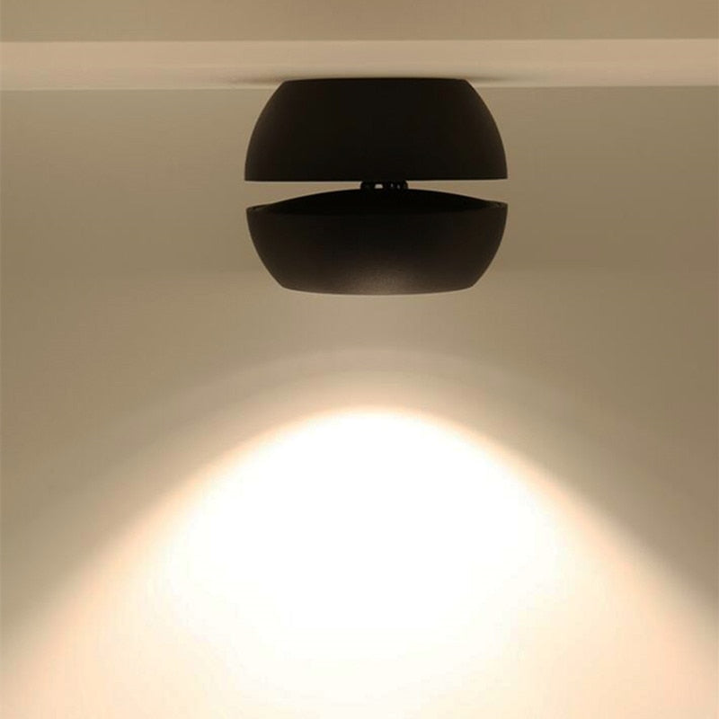 Adjustable Surface Mounted 360 Degree Folding LED Downlight 10W 15W 20W 30W 40W COB LED Down Light Ceiling Lamp Indoor Lighting