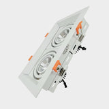 Square Recessed Dimmable COB LED Downlights 10W 20W 30W LED Ceiling Spot Lights AC85-265V LED Ceiling Lamps Indoor Lighting