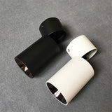 Dimmable Folding Rotating LED Downlights Epistar Chip 7W 10W 12W 15W 18W COB Ceiling Spot Lights AC85-265V Background Lamps