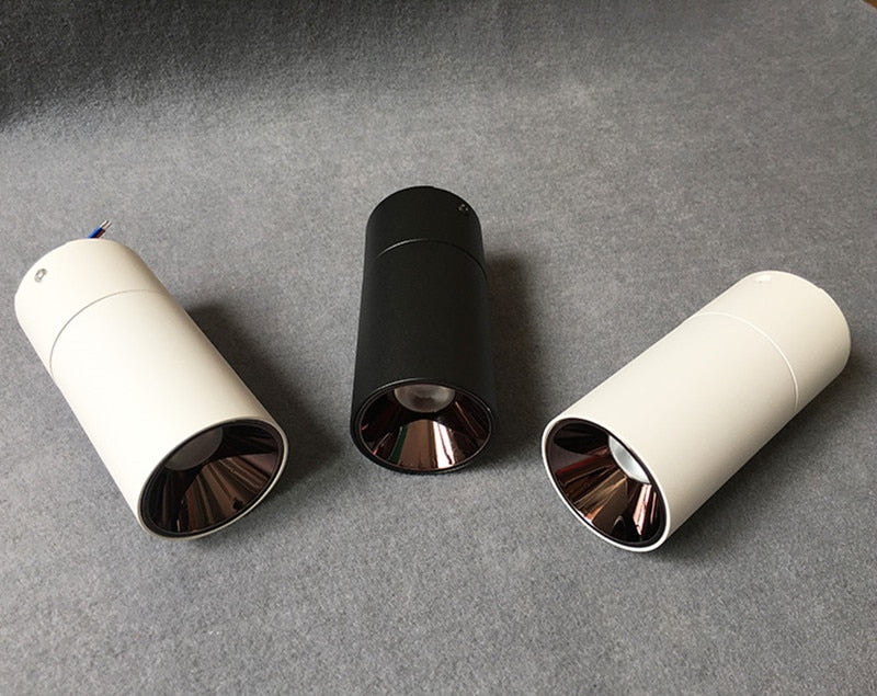 Dimmable Folding Rotating LED Downlights Epistar Chip 7W 10W 12W 15W 18W COB Ceiling Spot Lights AC85-265V Background Lamps