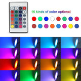 LED Downlight Spot LED Recessed Dimmable Ceiling 5/10/12W Round Plafond Light 220V 110V RGBW Color Changing Light Bulb Lamp