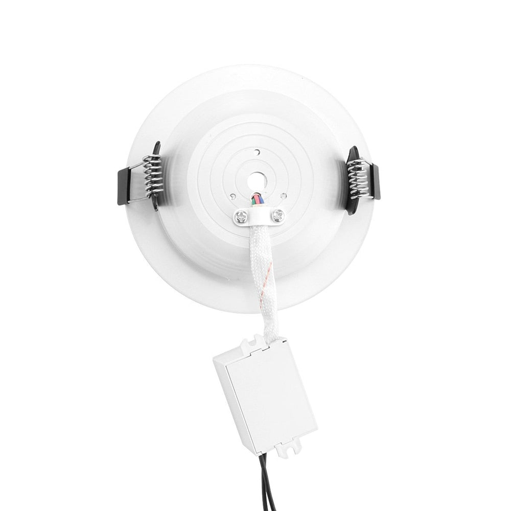 LED Downlight Spot LED Recessed Dimmable Ceiling 5/10/12W Round Plafond Light 220V 110V RGBW Color Changing Light Bulb Lamp