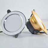 led Downlight 3w 5w spot led light 3000k 4500K 6000K AC 220V-240V 10 Pcs Downlight Kitchen living room Indoor recessed lighting