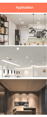 led Downlight 3w 5w spot led light 3000k 4500K 6000K AC 220V-240V 10 Pcs Downlight Kitchen living room Indoor recessed lighting