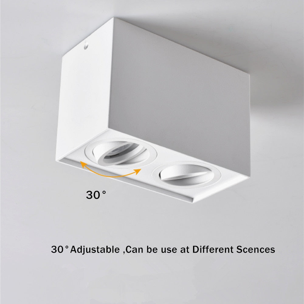 LED Downlight Bulb Replaceable GU10 Ceiling Led Light Indoor Lighting Living Room Bedroom Kitchen Corridor