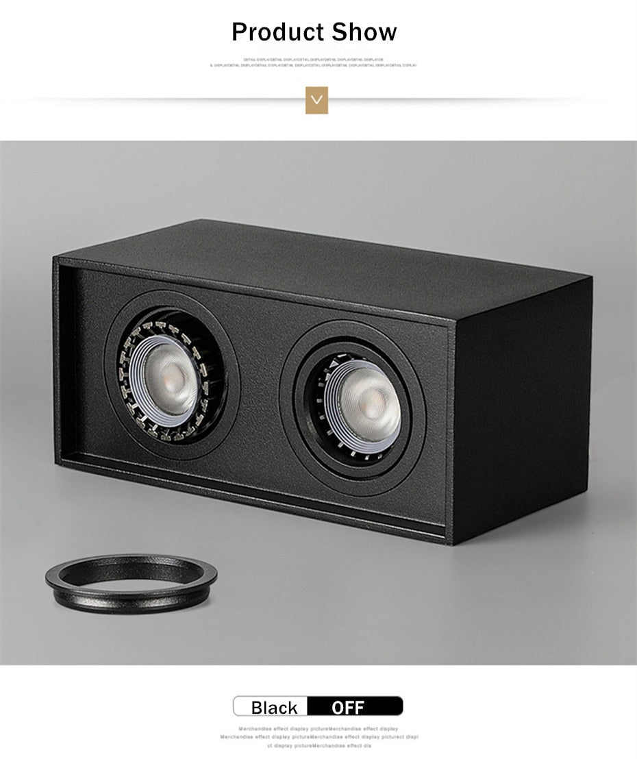 LED Downlight Bulb Replaceable GU10 Ceiling Led Light Indoor Lighting Living Room Bedroom Kitchen Corridor