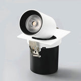 Dimmable Recessed Retractable Rotating COB LED Downlights 9W 12W 15W 24W 30W AC110-240V LED Ceiling Spot Lights Indoor Lighting