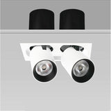 Dimmable Recessed Retractable Rotating COB LED Downlights 9W 12W 15W 24W 30W AC110-240V LED Ceiling Spot Lights Indoor Lighting