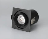 Dimmable Recessed Retractable Rotating COB LED Downlights 9W 12W 15W 24W 30W AC110-240V LED Ceiling Spot Lights Indoor Lighting
