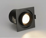 Dimmable Recessed Retractable Rotating COB LED Downlights 9W 12W 15W 24W 30W AC110-240V LED Ceiling Spot Lights Indoor Lighting