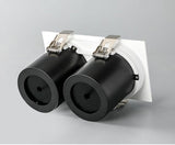 Dimmable Recessed Retractable Rotating COB LED Downlights 9W 12W 15W 24W 30W AC110-240V LED Ceiling Spot Lights Indoor Lighting