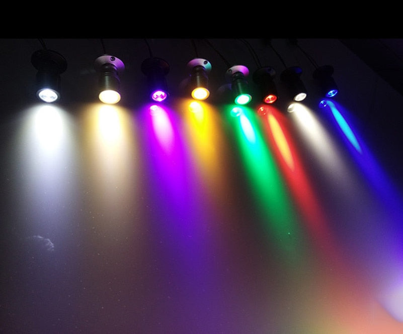 Nagguull 6 PCS 3w Mini Led Cabinet Led Downlight Ac85-277v Led Spot Light Lamp Include Driver 3 Years Warranty Time