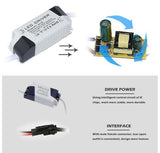 Nagguull 6 PCS 3w Mini Led Cabinet Led Downlight Ac85-277v Led Spot Light Lamp Include Driver 3 Years Warranty Time