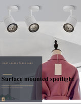 Surface Mounted Rotation LED Downlights 7W 12W 20W 30W Super Bright COB Ceiling Lamp Spot Light AC85-230V Indoor lighting